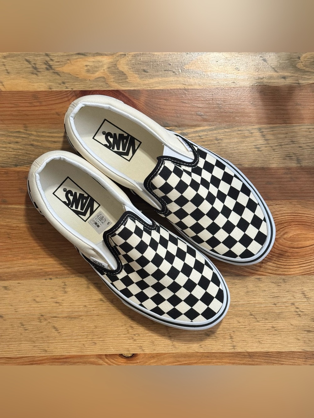 Vans Classic Slip-On Checkerboard Shoe
- Black & White - Picture 3 of 3